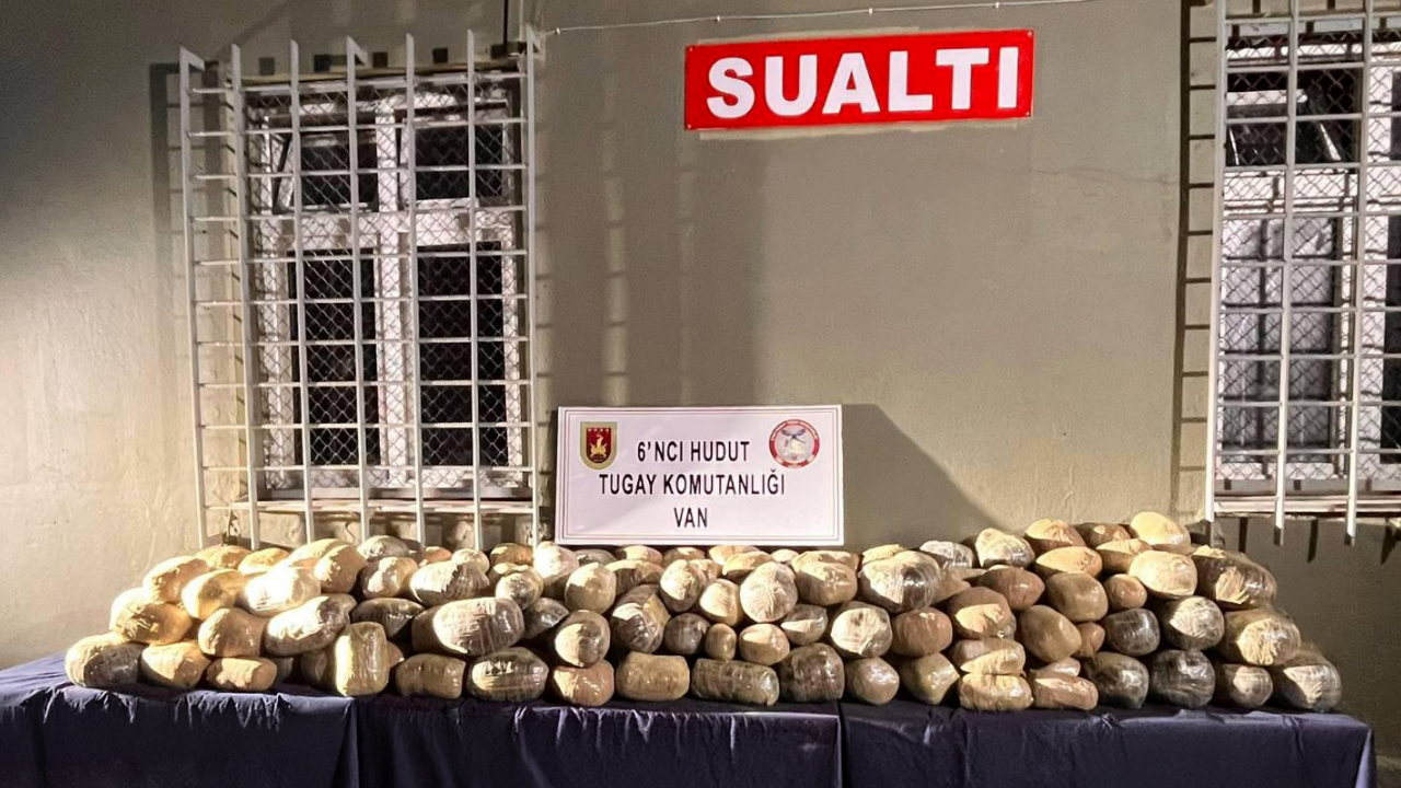Van sınır hattında uyuşturucuya geçit verilmedi