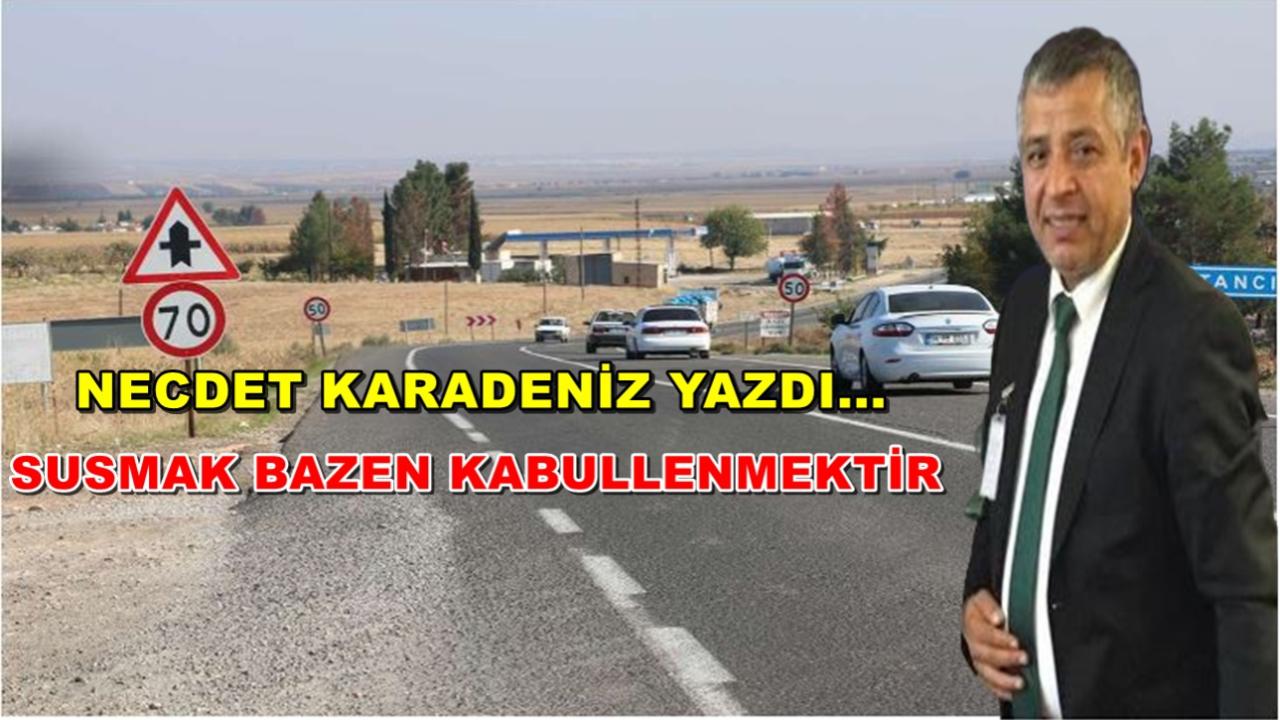 Susmak Bazen Kabullenmektir