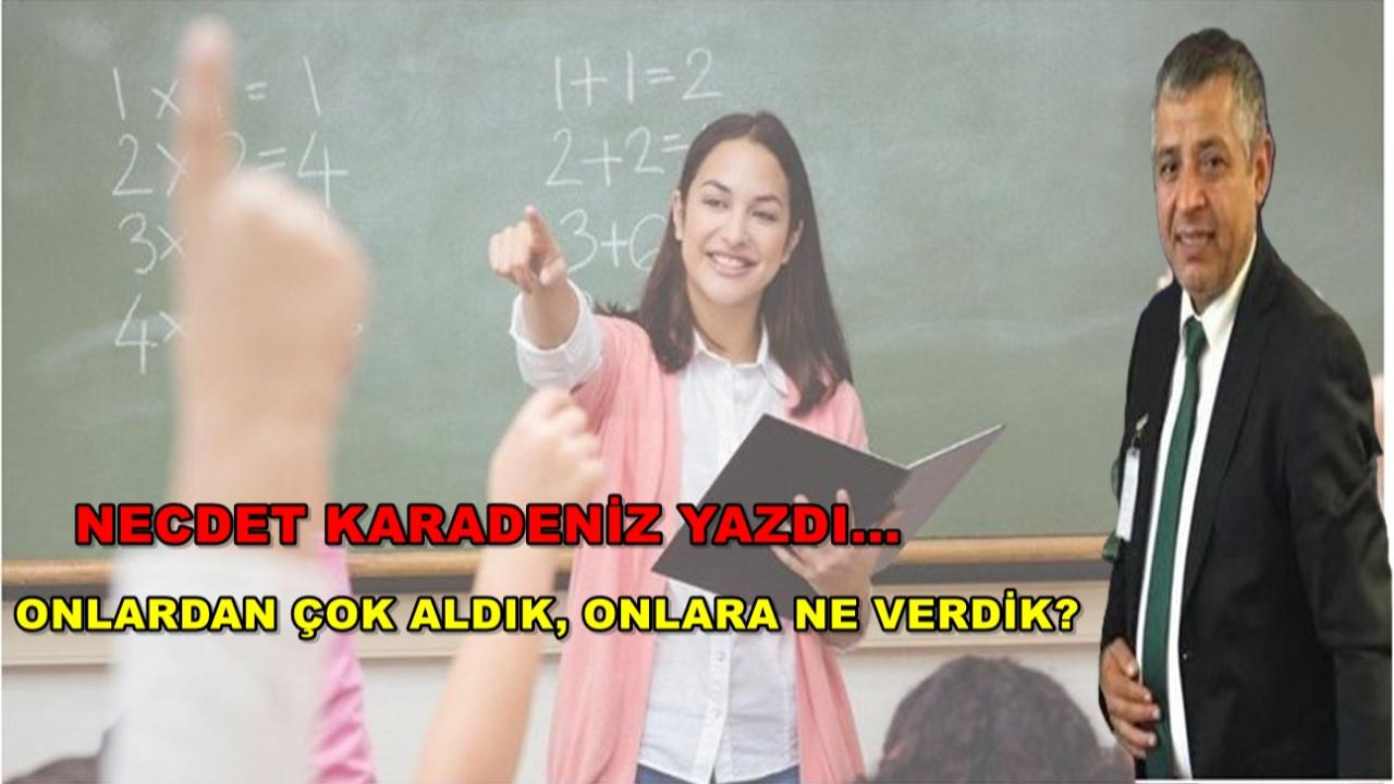 Onlardan Çok Aldık, Onlara Ne Verdik?