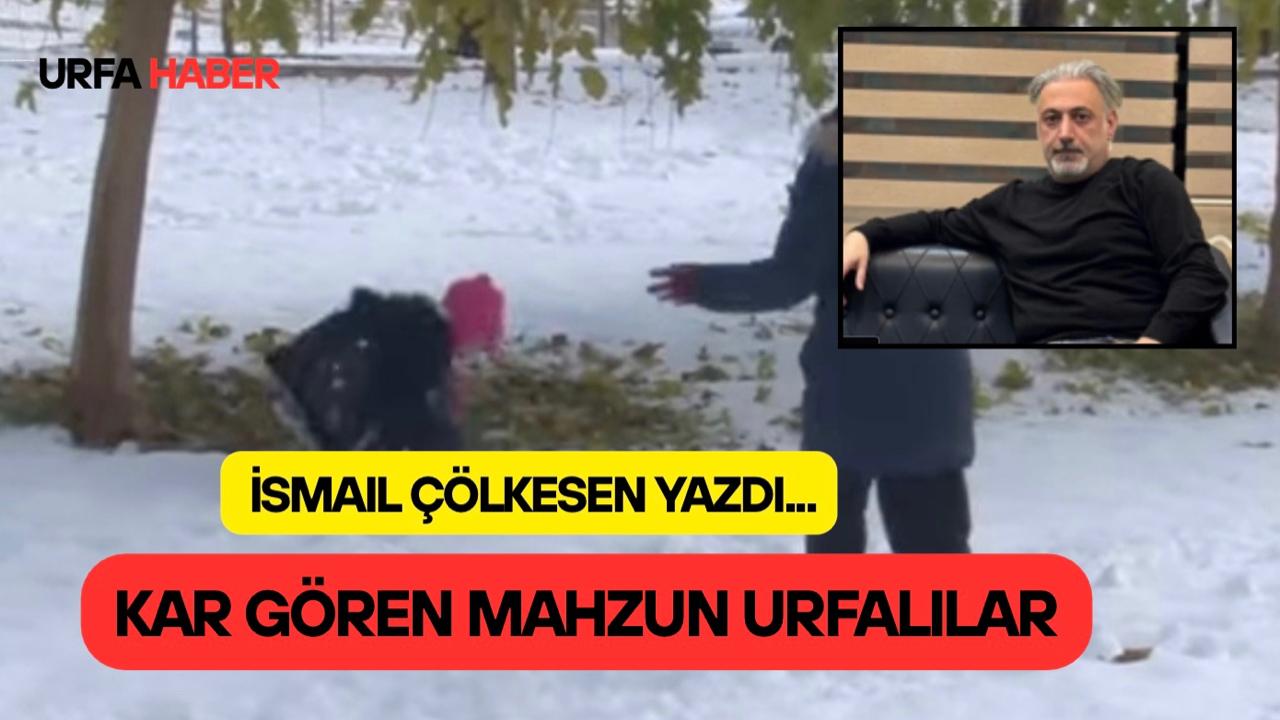 Kar Gören Mahzun Urfalılar