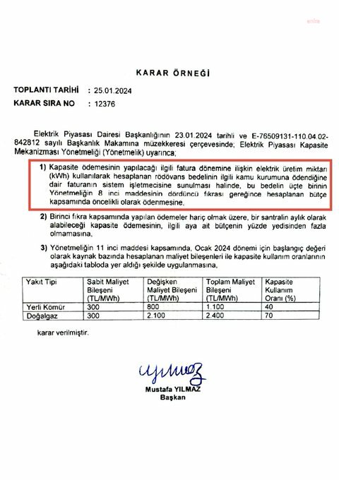 "AK Parti, Termik Santrallere 940 Milyon Lira Teşvik Ödedi"