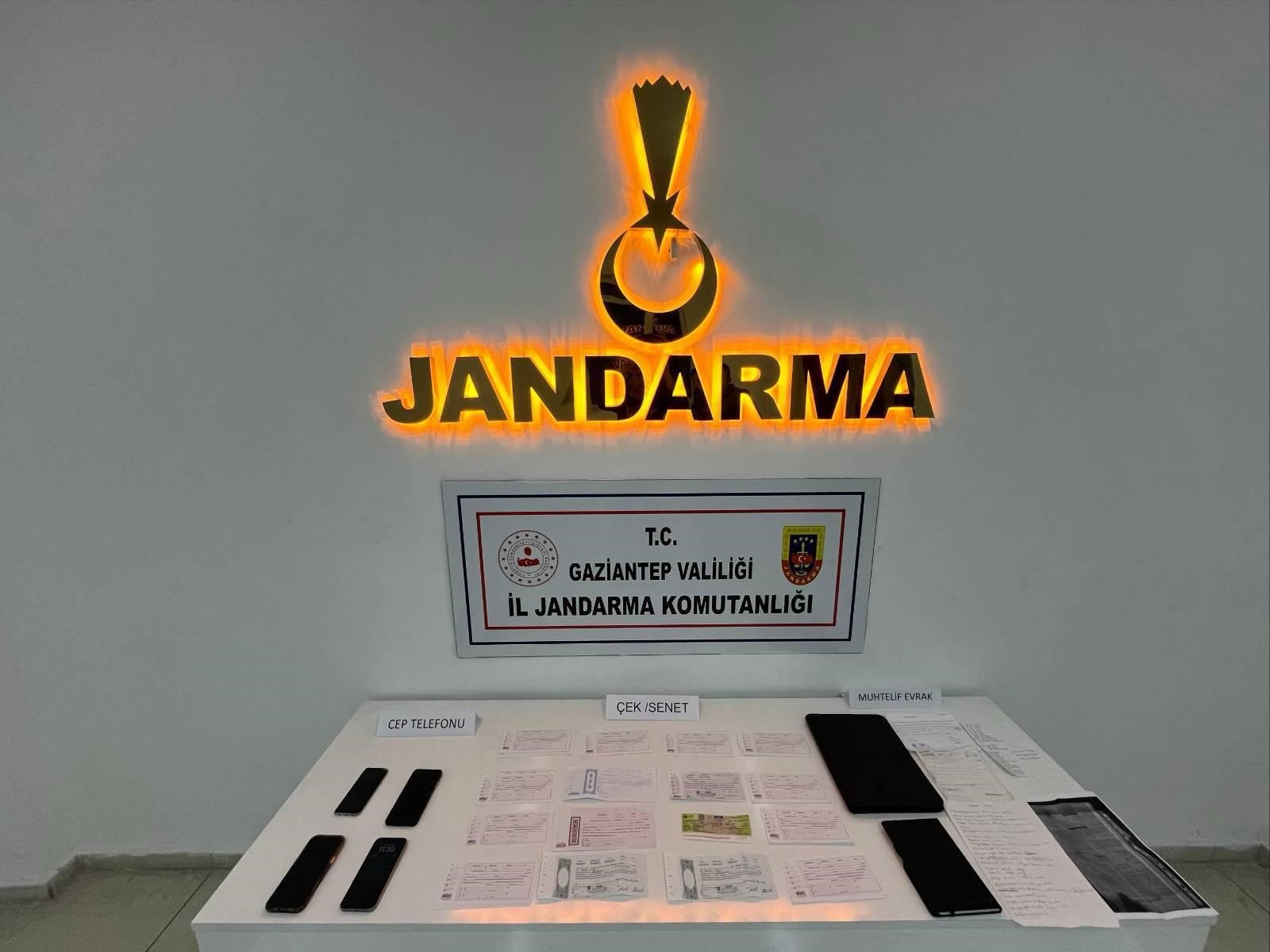 Gaziantep’te Sahte Çek-senet Çetesine Operasyon!