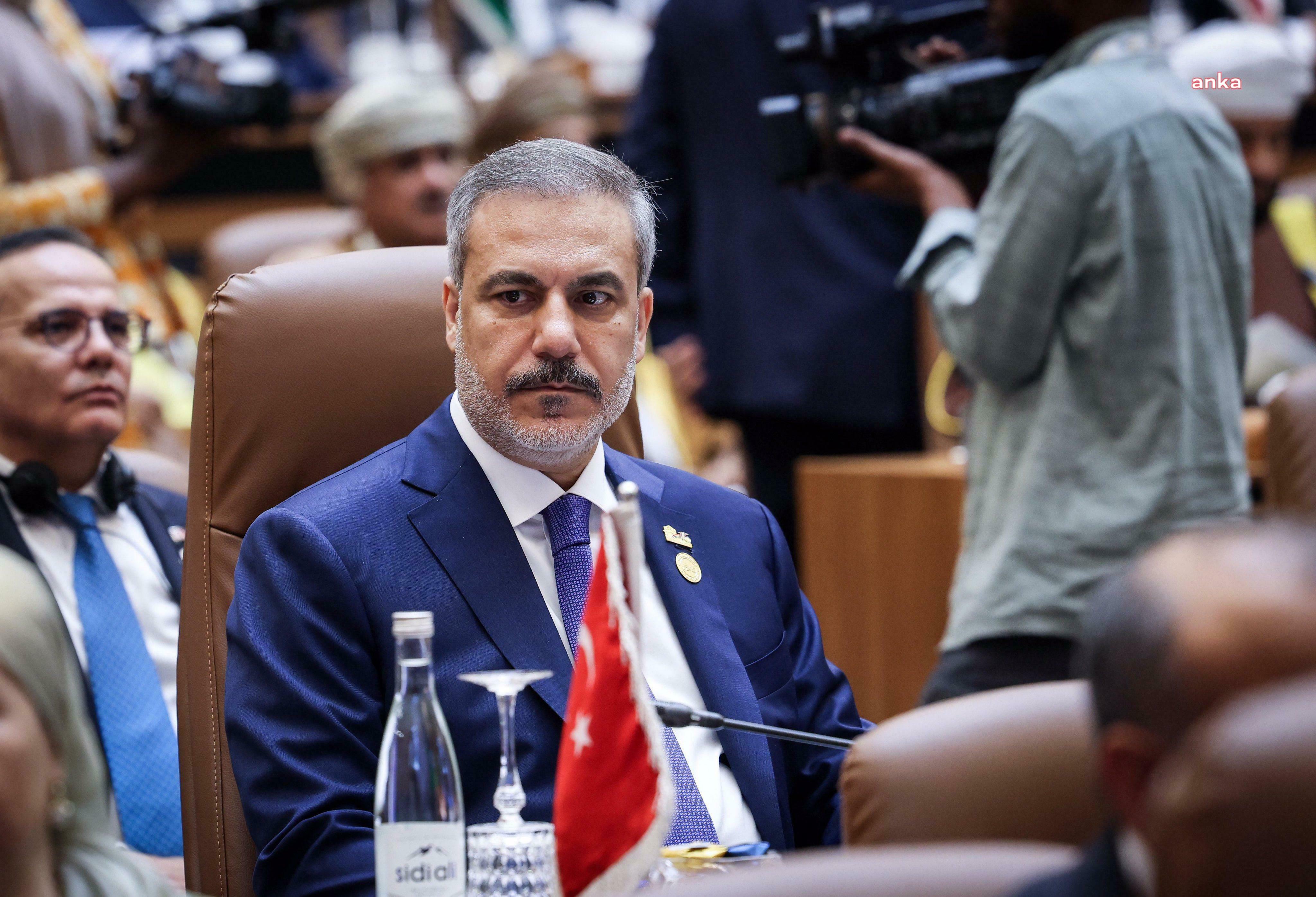 FIDAN: "FILISTIN TEHCIRI KABUL EDILEMEZ, BU TEKLIFLER CIDDIYE ALINAMAZ."