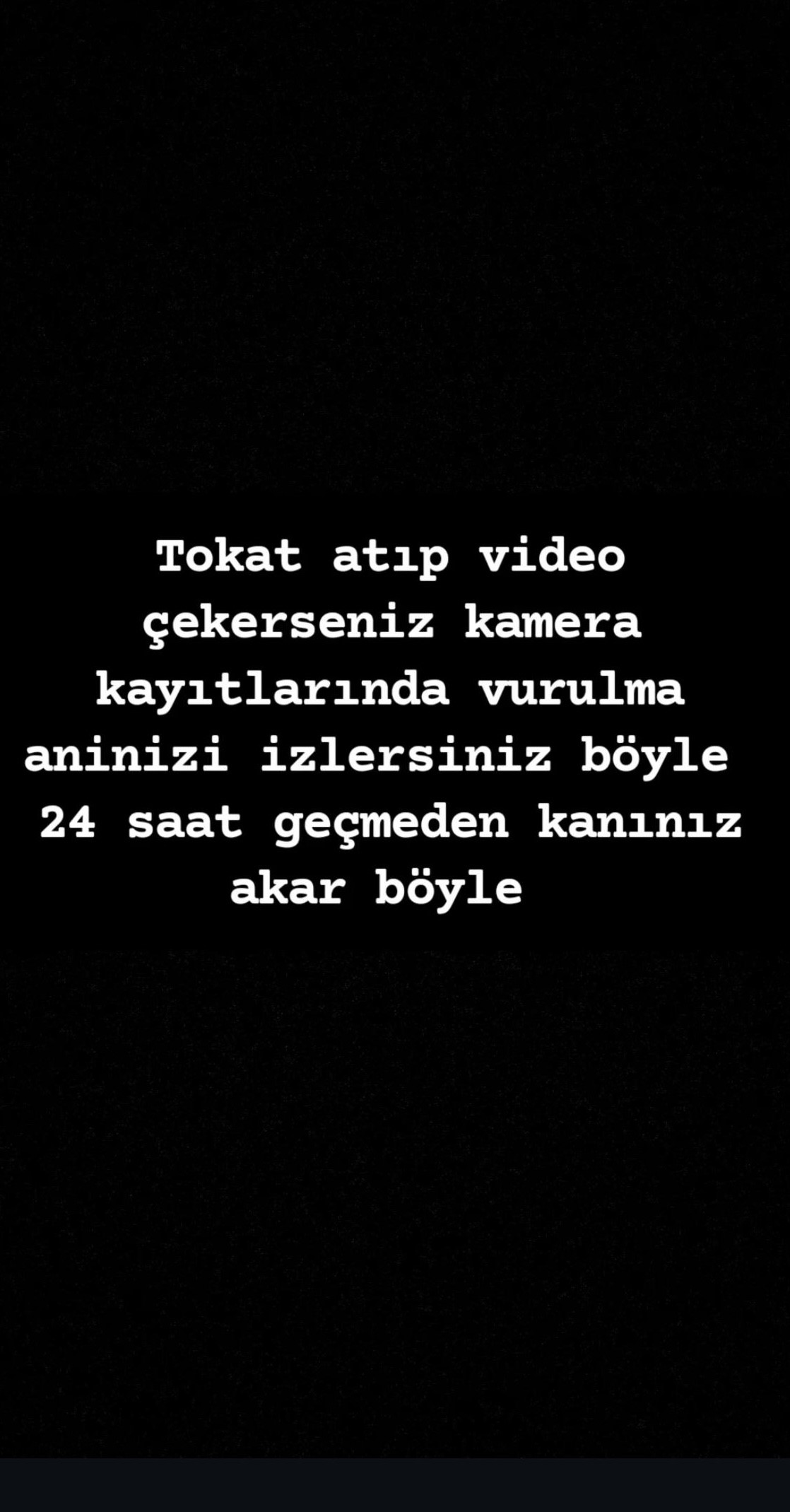 CINAYETIN ARDINDAN KAN DONDURAN PAYLAŞIM