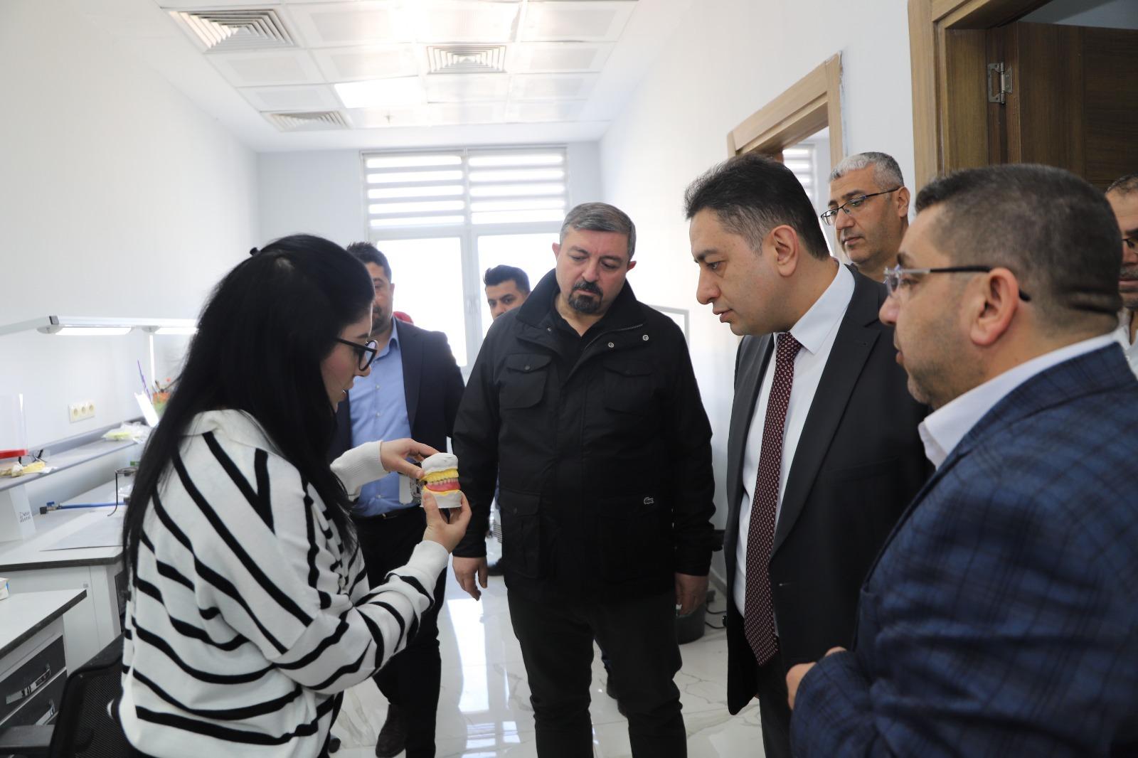 İl Sağlık Müdürü,Devteştin'deki Sağlık Tesislerini Inceledi