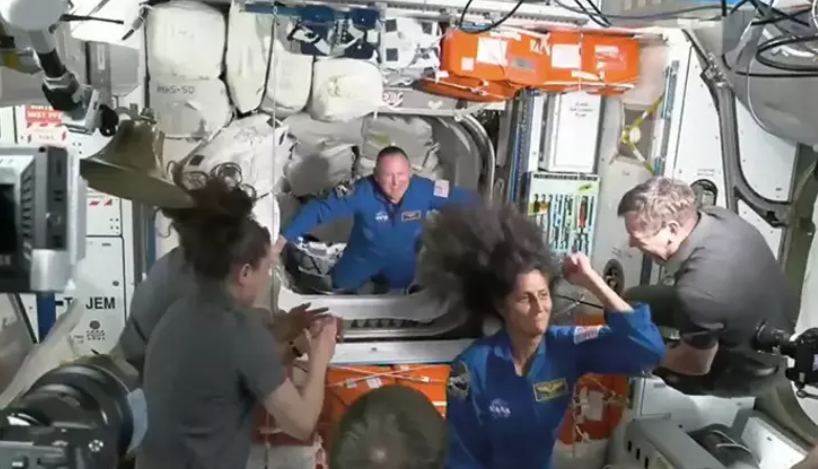 9 Ay Mahsur Kalan NASA Astronotları Dünya'ya Döndü