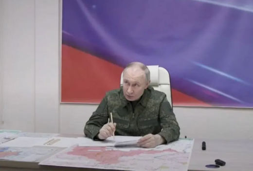 Putin Kursk Bölgesini Ziyaret Etti