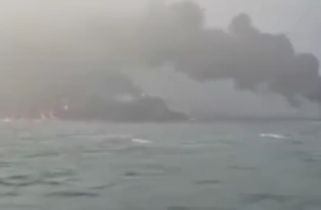 Kuzey Denizi’nde İki Gemi Çarpıştı