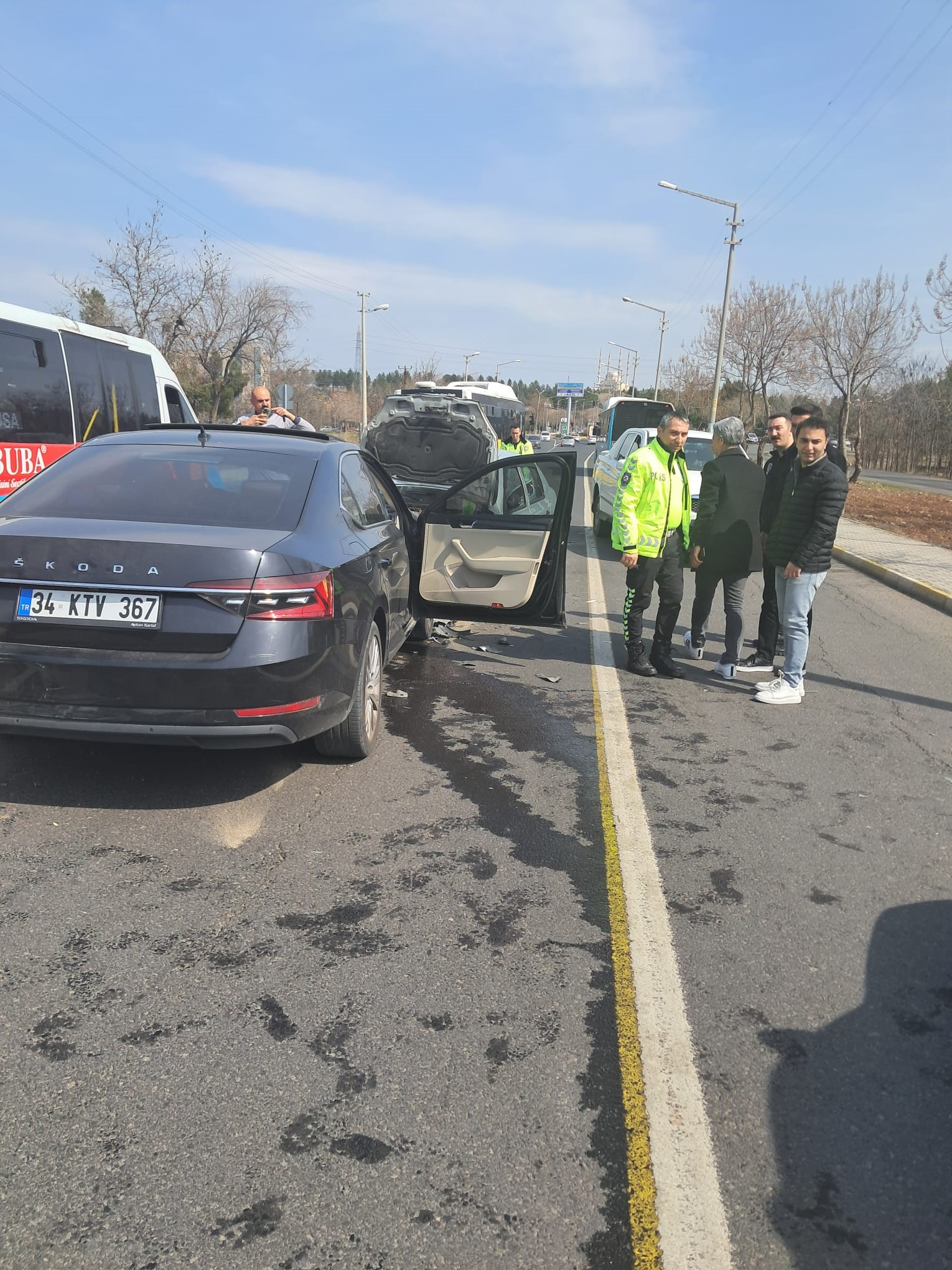 Sürücü Direksiyonda Kalp Krizi Geçirdi, Kaza Kaçınılmaz Oldu
