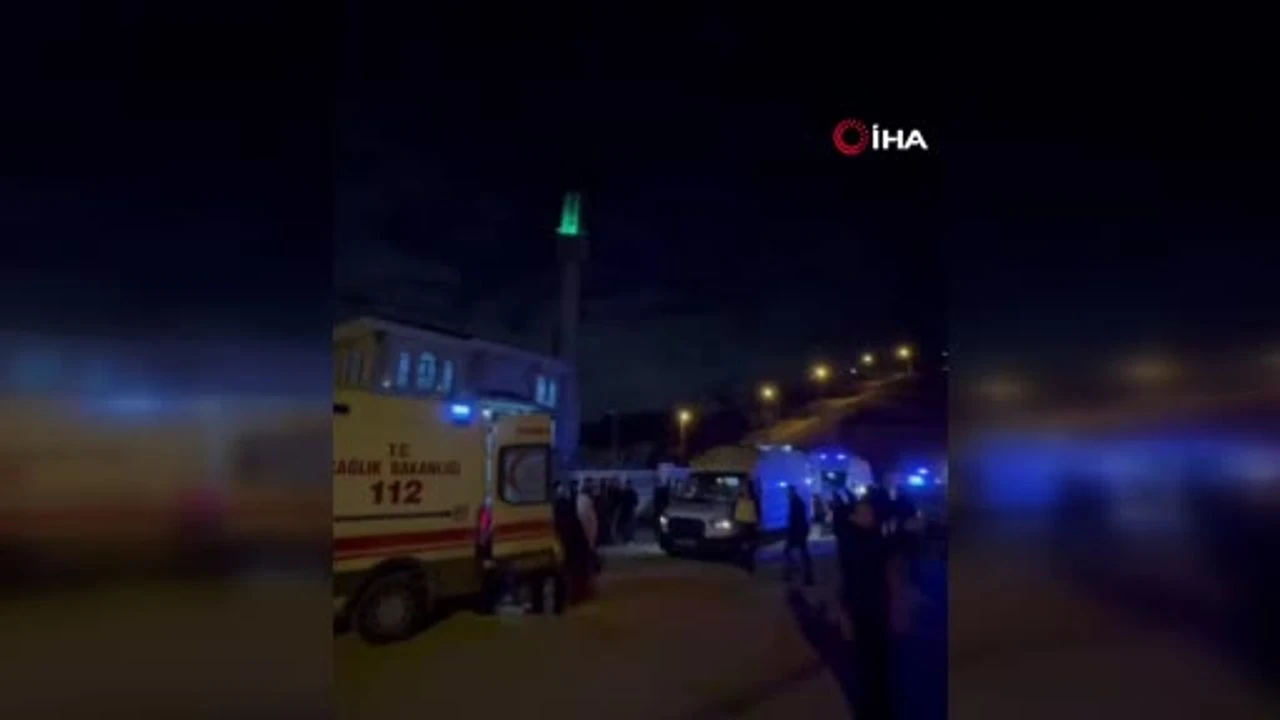 Ankara'da Teravih Namazında Gaz Sızıntısı