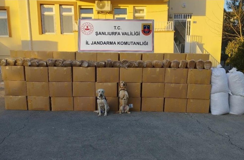 Şanlıurfa'da Kaçak Sigara ve Tütün Operasyonu