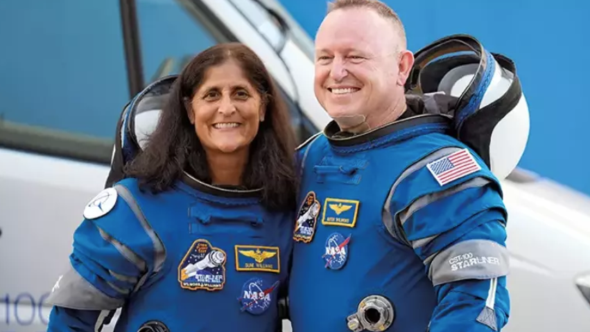 9 Ay Mahsur Kalan NASA Astronotları Dünya'ya Döndü