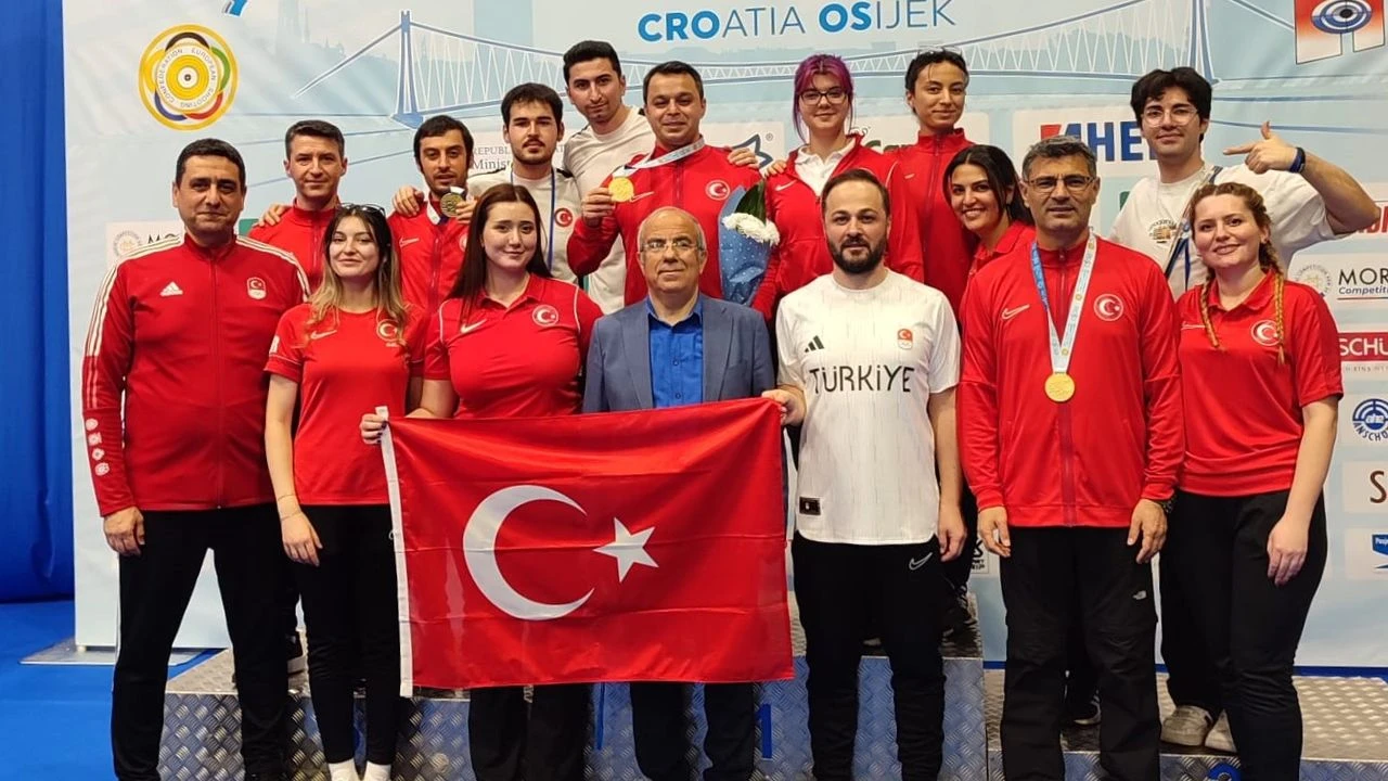 Milli Atıcılar Yurda Döndü