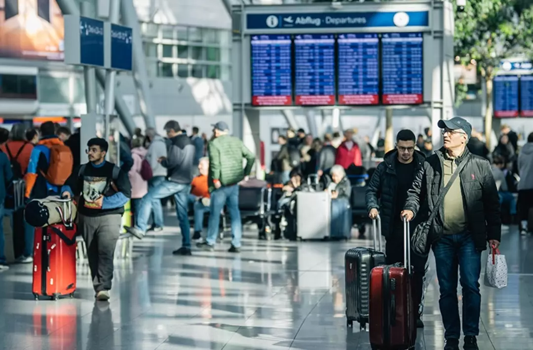 Almanya'da Havalimanlarında 24 Saatlik Grev!