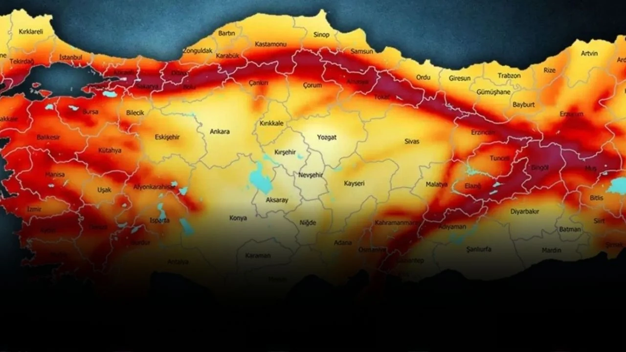 Deprem Haritası Güncellendi!
