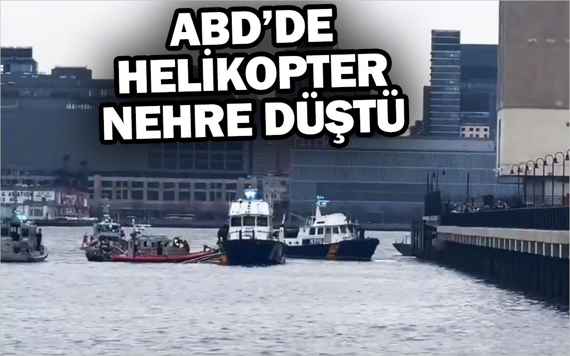 ABD’nin Hudson Nehri'nde Helikopter Faciası: 6 Ölü