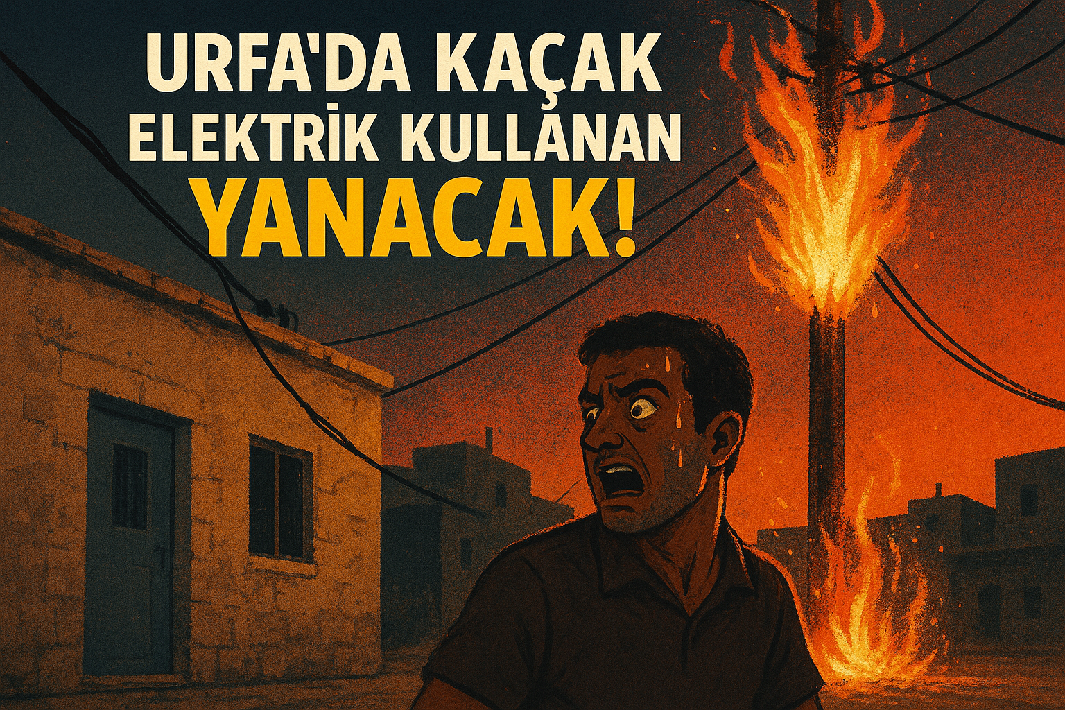 Urfa’da Kaçak Kullanan Yanacak!