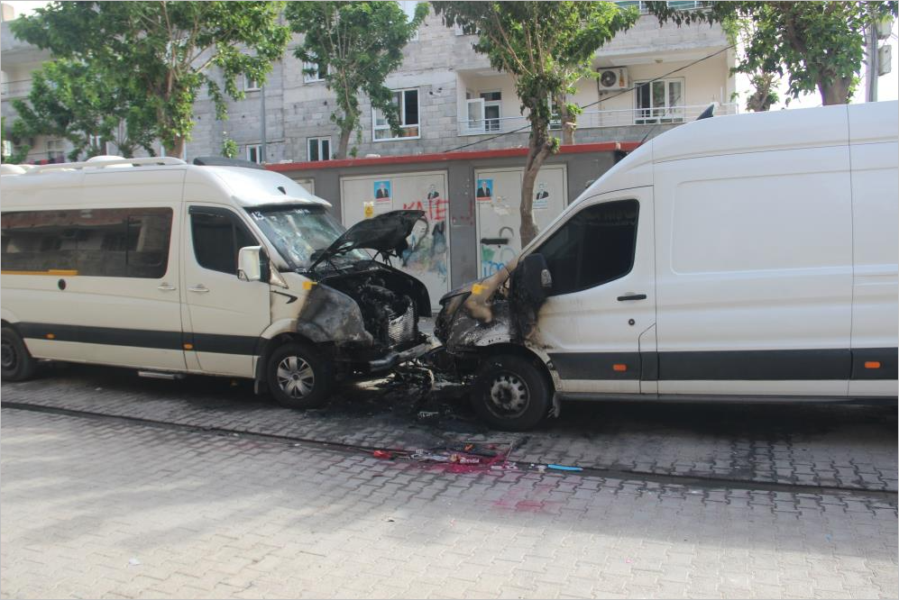 Şanlıurfa'da Kundaklama Kabusu: 9 Araç Küle Döndü! 1 Yaralı