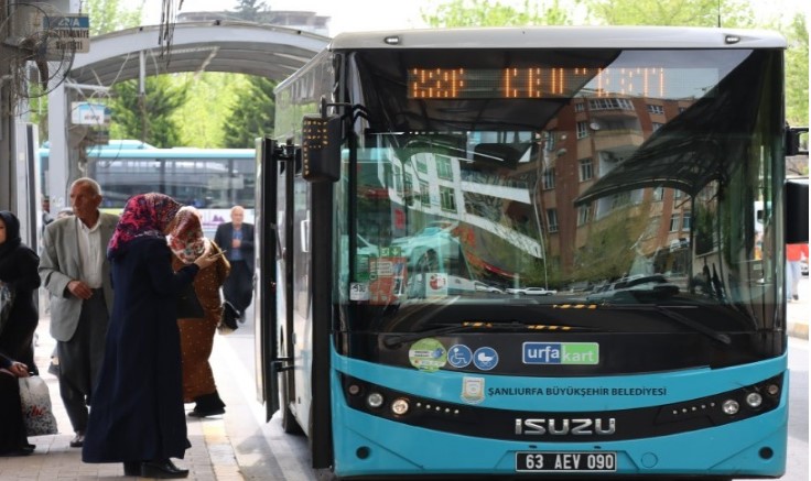 Şanlıurfa’da Ulaşım Ücretsiz Oluyor!