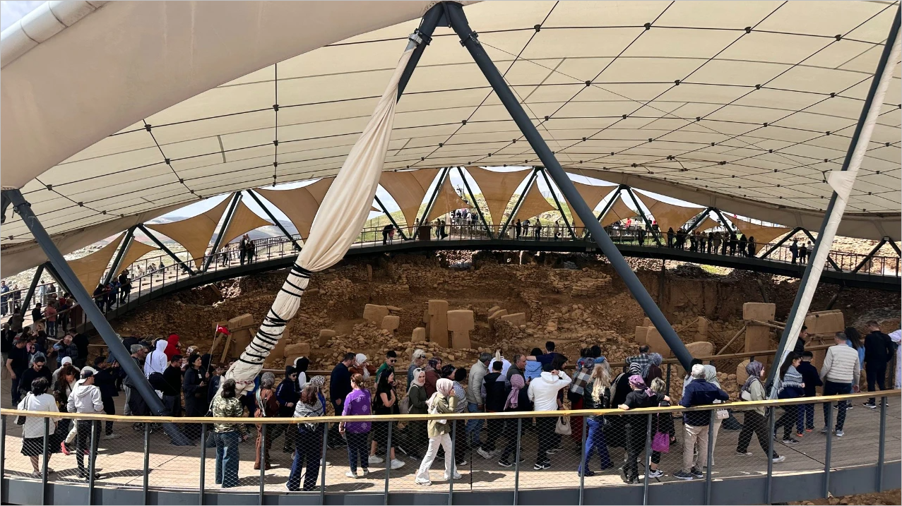 Göbeklitepe’de Bayramda Ziyaretçi Rekoru!
