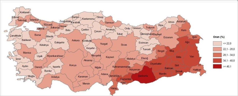 Şanlıurfa Çocuk Nüfusunda Zirvede!
