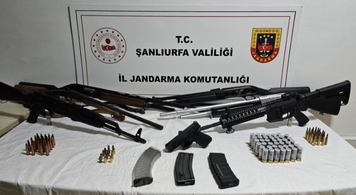 Şanlıurfa'da Dev Silah Operasyonu