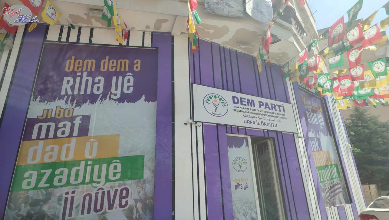 DEM Parti Şanlıurfa Kongresine Hazırlanıyor