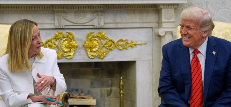 Meloni ve Trump’tan Güçlü İşbirliği Mesajı