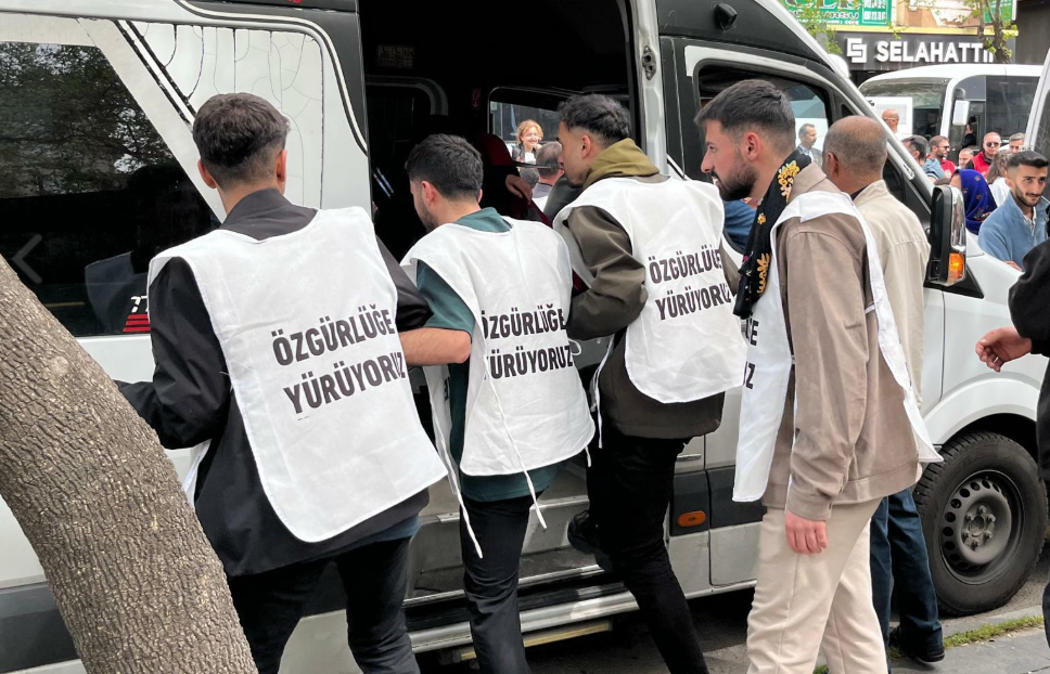 Dem Parti Diyarbakır’dan Şanlıurfa’ya Yürüyüş Başlattı..