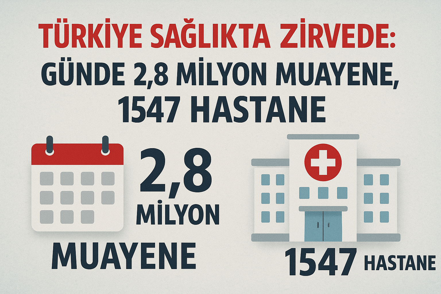 Türkiye Sağlıkta Zirvede: Günde 2.8 Milyon Muayene!