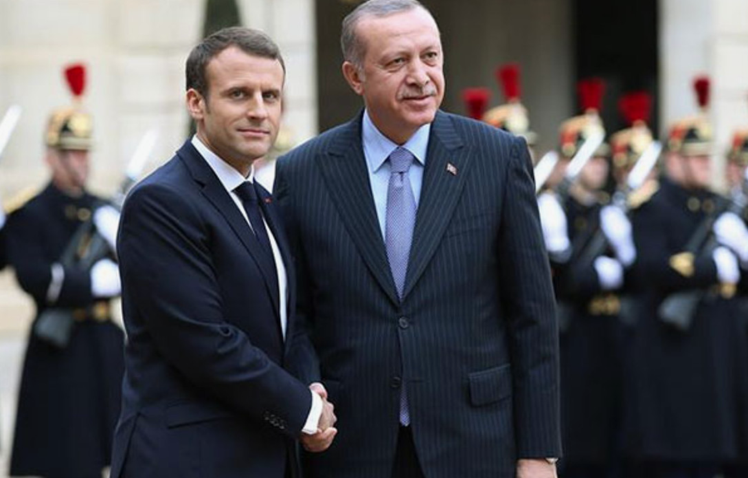 Erdoğan, Macron İle Telefonda Görüştü
