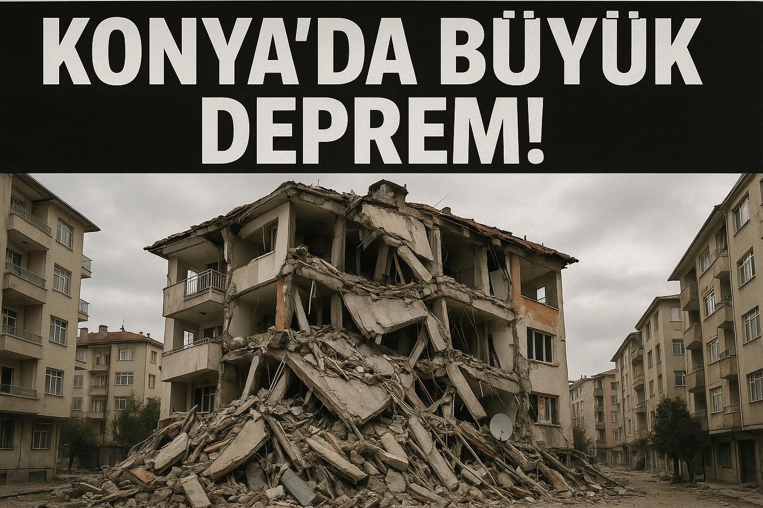 Konya’da Peş Peşe Depremler!