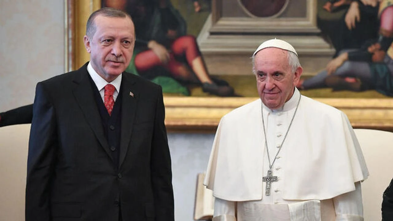 Cumhurbaşkanı Erdoğan’dan Papa’ya Gazze Çağrısı