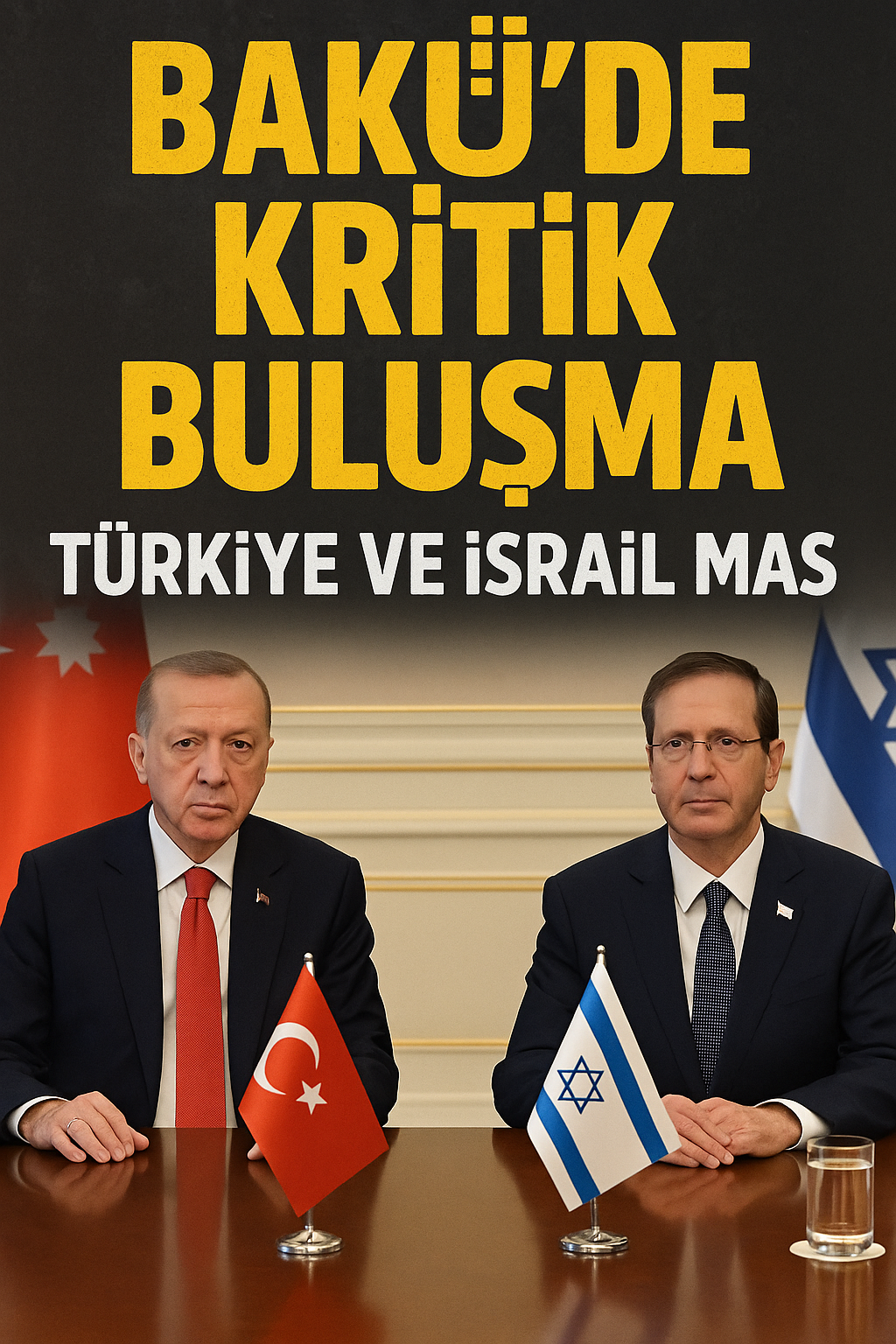 Bakü’de Kritik Buluşma: Türkiye ve İsrail Masada