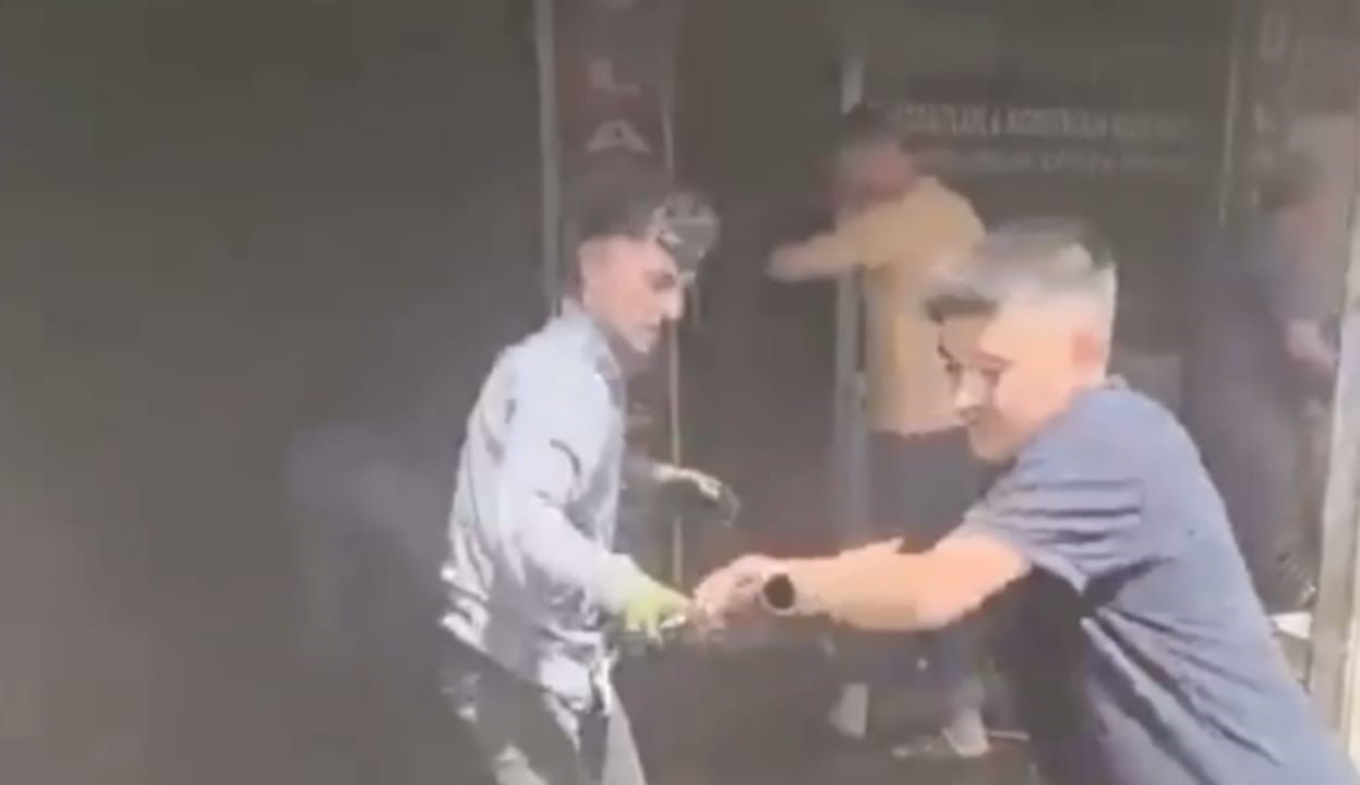 Suruç’ta İşyeri Yangını Paniğe Neden Oldu