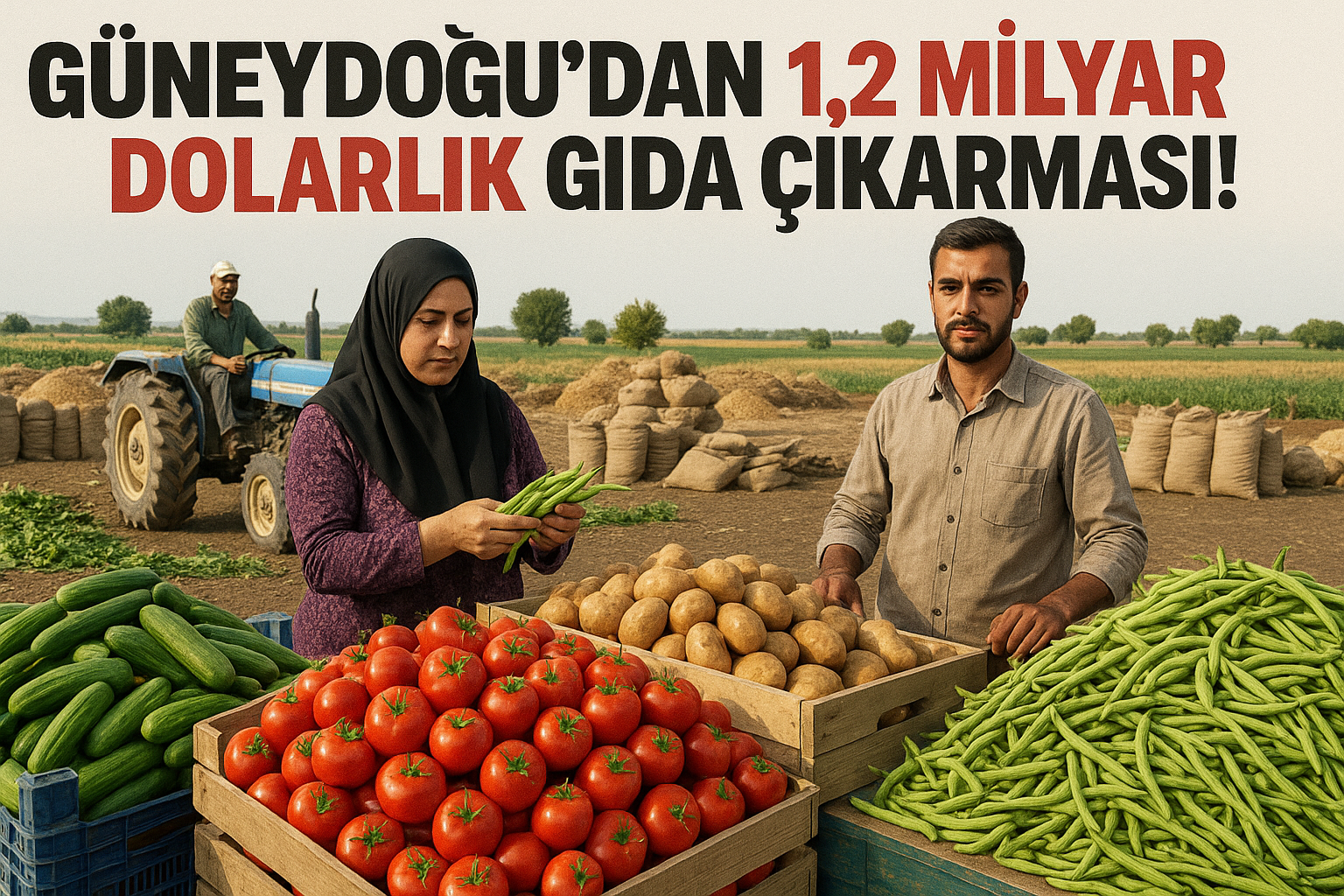Güneydoğu’dan 1,2 Milyar Dolarlık Gıda Çıkarması!