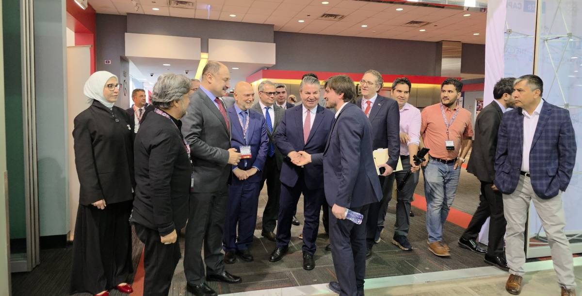 Gülpınar Türk Festivali'nde Şanlıurfa'yı Tanımladı.