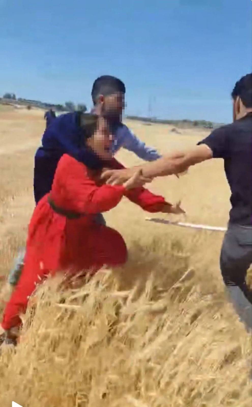 5 Kişinin Yaralandığı Aile Kavgası Kamerada