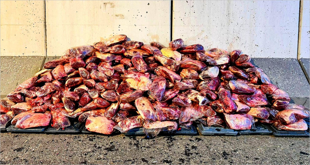 Şanlıurfa' da 1 Ton 700 Kilo Mühürsüz Et Ele Geçirildi!