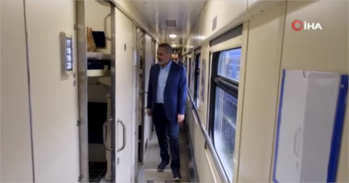 Dışişleri Bakanı Fidan, Kiew youlunda