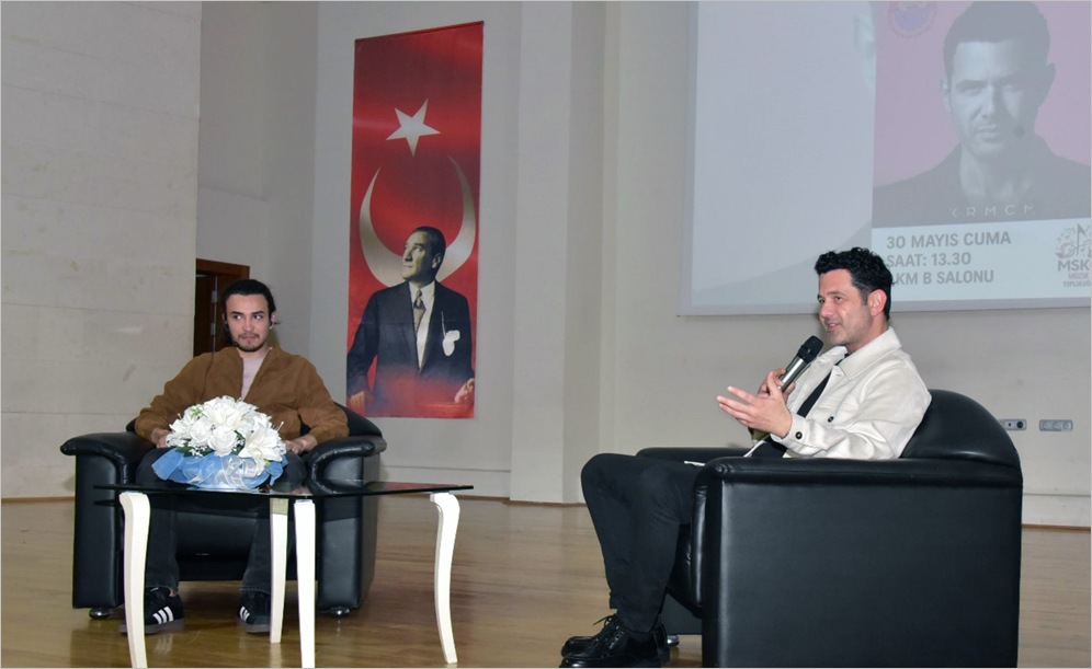 Pop Müziğin Önemli İsmi Keremcem MSKÜ’DE Gençlerle Buluştu