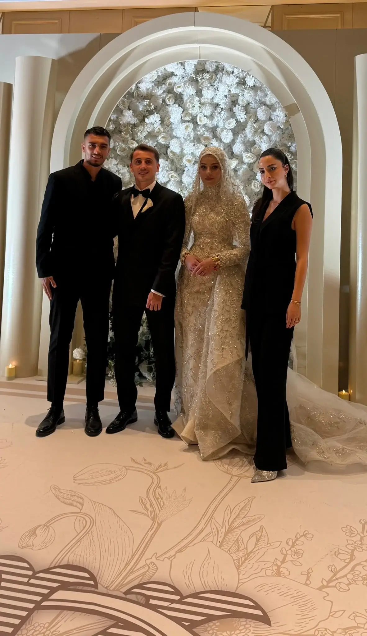 Milli Futbolcu Kerem Aktürkoğlu Evlendi
