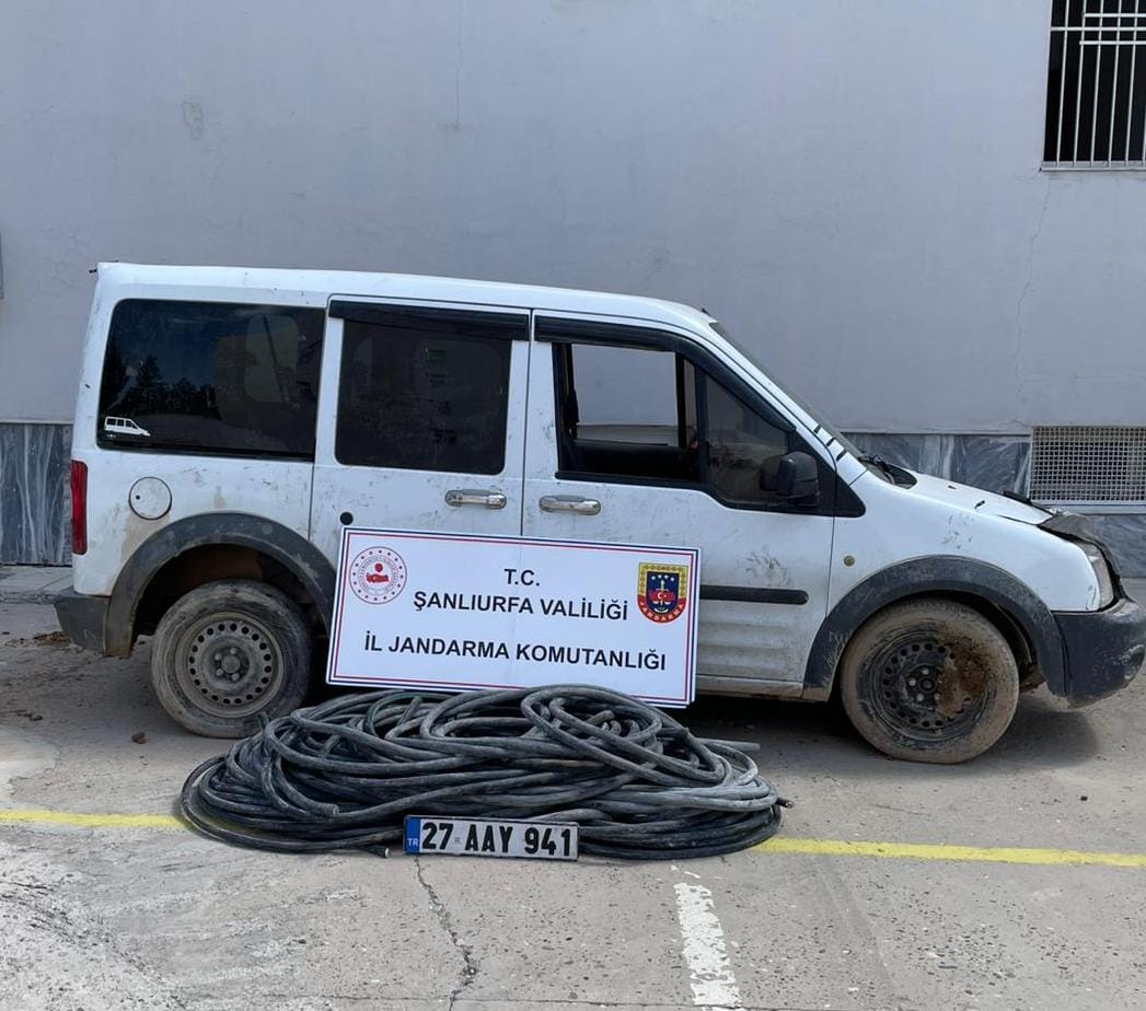 Şanlıurfa’da Kablo Hırsızlığına Suçüstü Operasyon