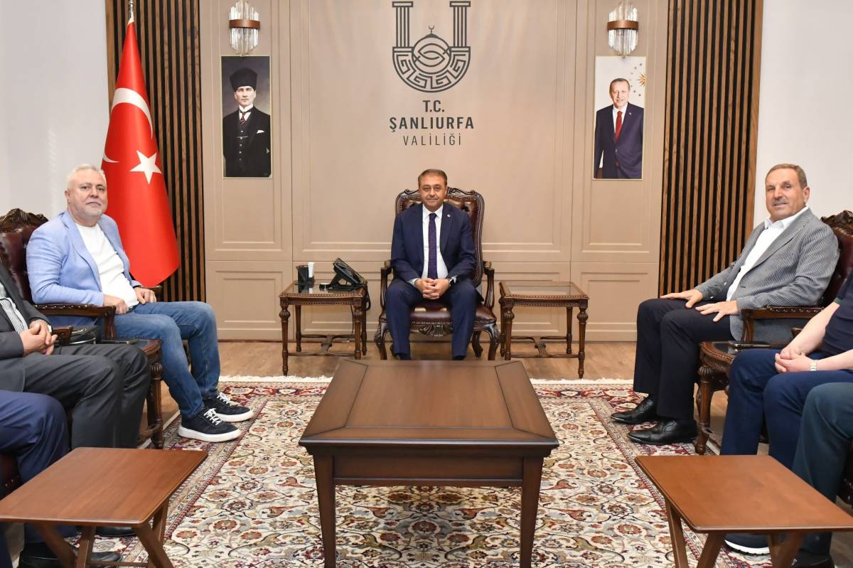 Şanlıurfaspor Yönetimi’nden Vali Şıldak’a Ziyaret