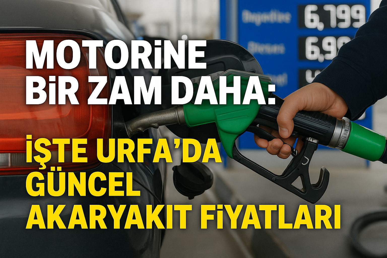 Motorine Bir Zam Daha: Urfa’da Güncel Akaryakıt Fiyatları!