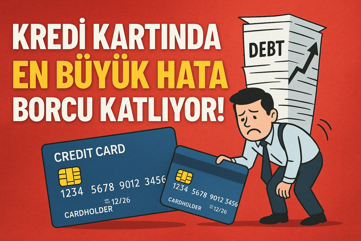 Kredi Kartında En Büyük Hata Borcu Katlıyor!