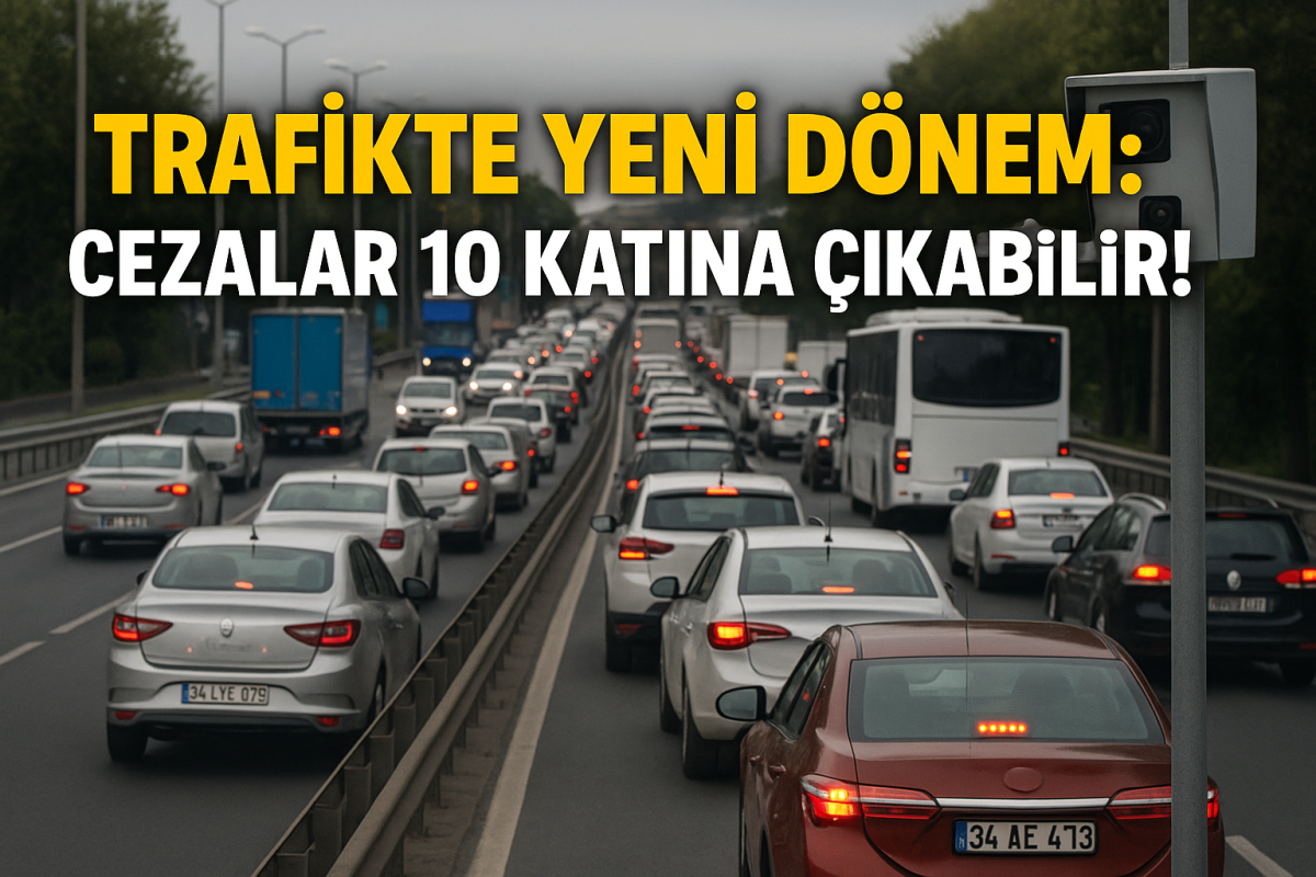 Trafikte Yeni Dönem: Cezalar 10 Katına Çıkabilir!