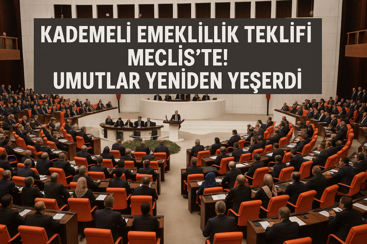 Kademeli Emeklilik Meclis’te! Umutlar Artıyor