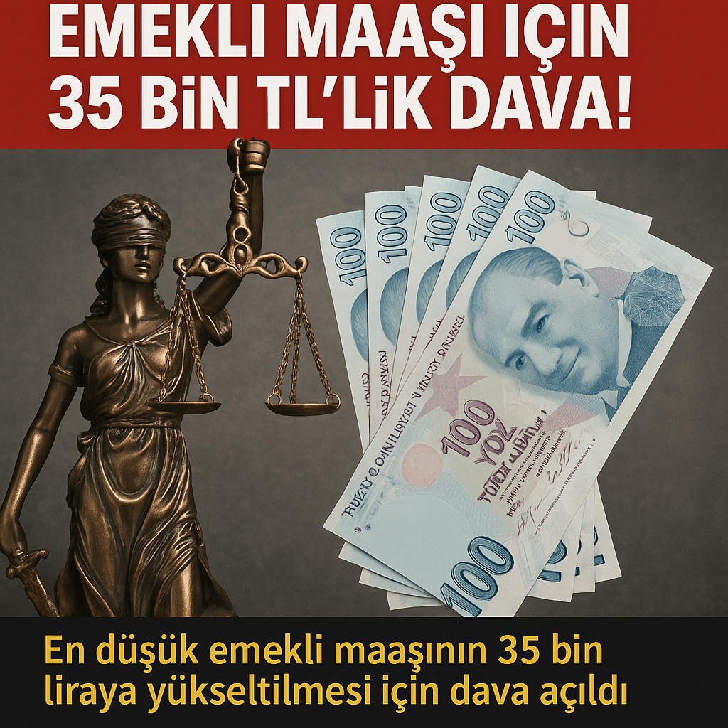 Emekli Maaşı İçin 35 Bin TL Davası !