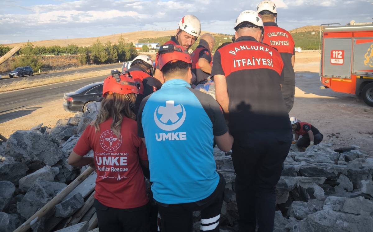 Şanlıurfa’da İstinat Duvarı Çöktü: 4 Yaralı